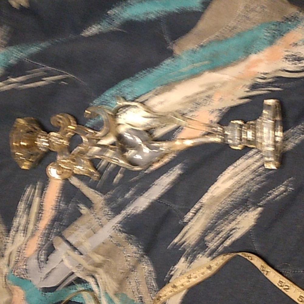 Plastic candle stick